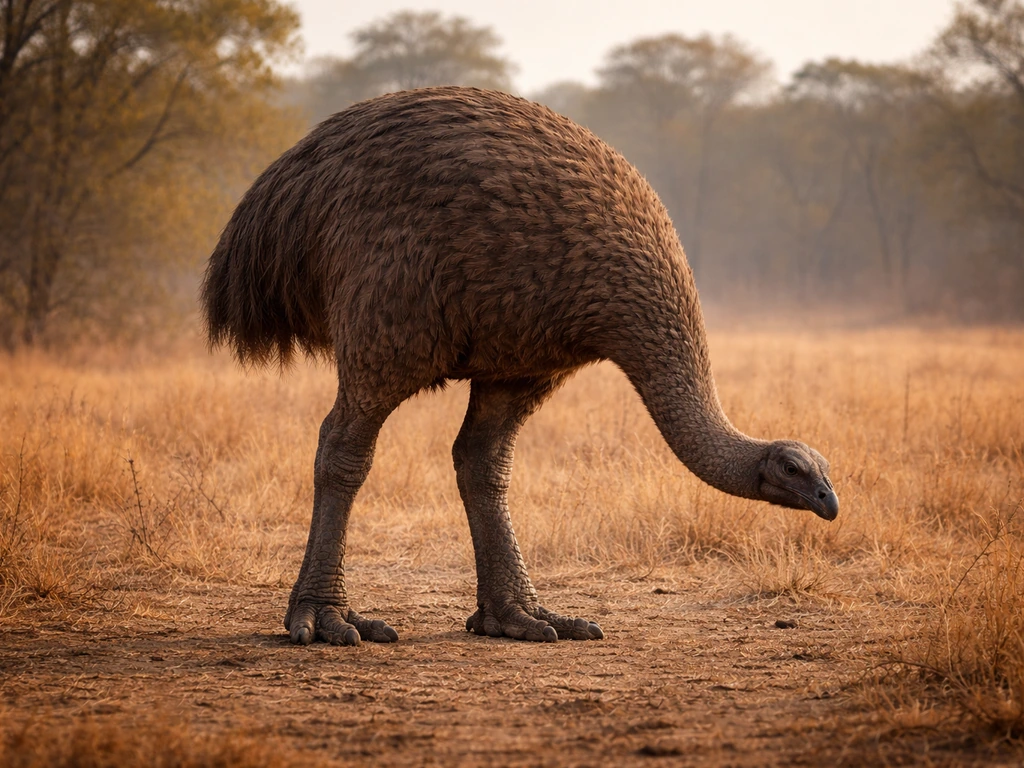 what did the elephant bird look like