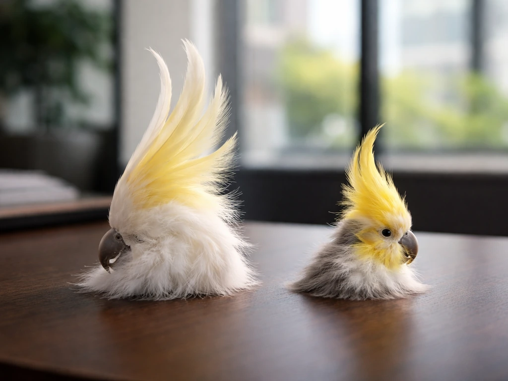 What Does a Cockatoo Bird Look Like? Cockatiel vs Cockatoo