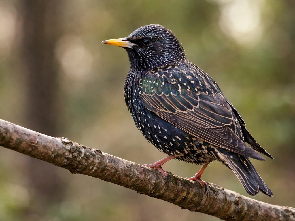What Does a Starling Bird Look Like? Key ID Features