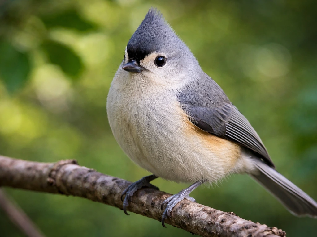 What Does a Titmouse Bird Look Like Field Guide